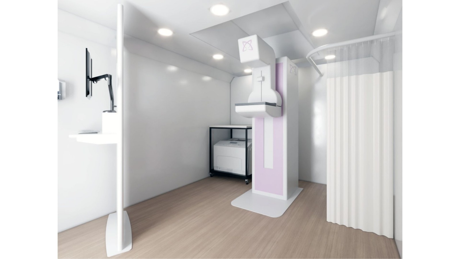 Interior Unidade Móvel — Mamografia